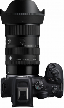 Canon EOS R50V + Sigma 17-40mm f1,8 DC (A) F/ Monture RF