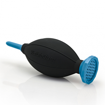 VisibleDust Zee Pro Bellows with Two Air Filters and Large Rubber Bellows - Light Blue