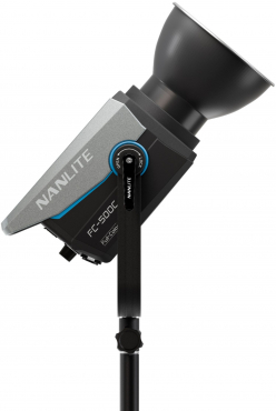 NANLITE FC-500C full-color reportage and studio spotlight