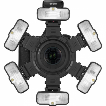 Godox MF12 Macro Flash 4pcs Kit + Accessories