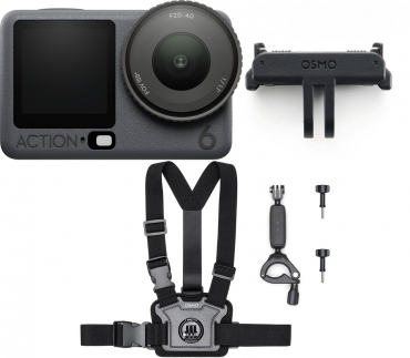 DJI Osmo Action 6 Motorrad & Mountainbike Combo