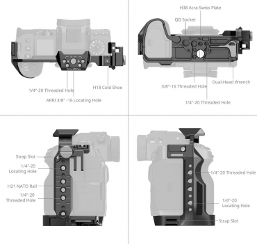 SmallRig 3934B Cage für Fujifilm X-H2S