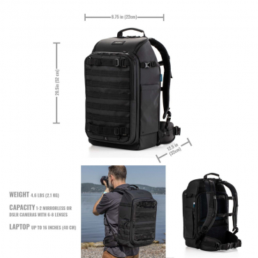 Tenba Axis v2 24L Rucksack Schwarz
