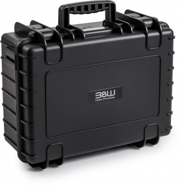 B&W Case Type 5000 RPD black with compartment division