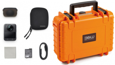 DJI Osmo 360  Standard Combo + B&W Case Typ 1000 Orange