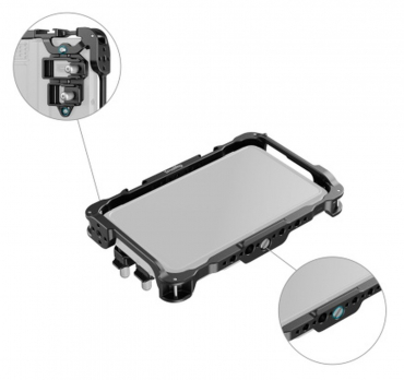 SmallRig 5030 Monitor Cage Kit für Atomos Shinobi II / Shinobi GO