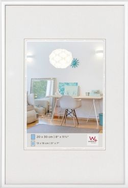Walther Kunststoffrahmen KV342W New Lifestyle 29,7x42cm weiss