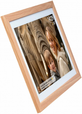 Denver Frameo 2162HH Digitaler Bilderrahmen Braun 21,5 Zoll