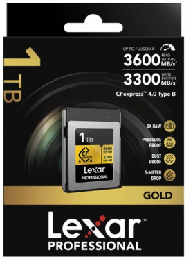 Lexar CFexpress Professional Type-B Gold 4.0 1TB