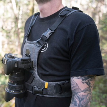 Cotton Carrier Camera Harness G3 charcoal