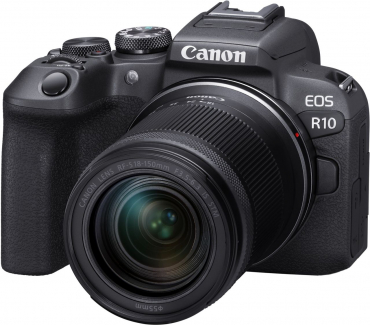 Canon EOS R10 + RF-S 18-150mm f3.5-6.3 + RF75-300mm f4-5.6