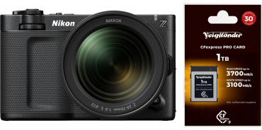 Nikon ZR + Z 24-70mm f4 + Voigtländer CFexpress Professional 1TB Typ-B
