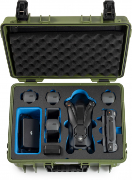 B&W DJI Mavic 4 Pro Case type 5000 bronze/vert