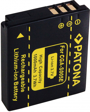 PATONA Akku Panasonic CGA-S005 1000mAh