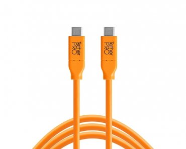 Tether Tools TetherPro USB-C vers USB-C 1m H-VIS orange