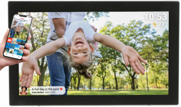 Denver Frameo 2160 Digitaler Bilderrahmen Schwarz 21,5 Zoll