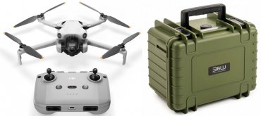 DJI Mini 4 Pro + RC-N2 + B&W Case type 2000 bronze-vert