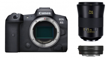Canon EOS R5 + EF-Adapter + ZEISS Otus 55mm f1,4