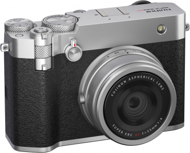 Fujifilm GFX 100RF Argent + Voigtländer Prof. haute vitesse SDXC 256GB UH
