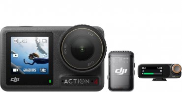 DJI Osmo Action 4 Standard Combo + DJI MIC 2 (1TX + 1RX)