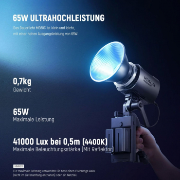 NEEWER MS60C RGB LED-Dauerlicht