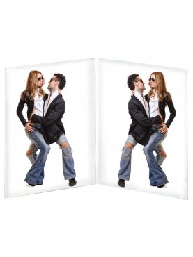 Walther AD1318 acrylic double frame 13x18 cm