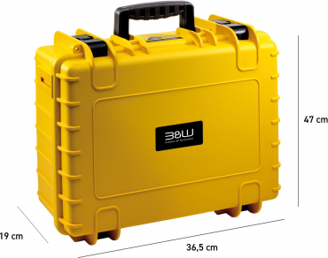 B&W DJI Mavic 4 Pro Case type 5000 jaune