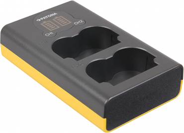 Patona Dual LCD USB Ladegerät für Fuji NP-W235