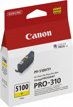 Canon PFI-5100Y gelb für PRO-310