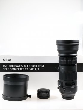 Sigma 150-600mm Sports + TC1401 + USB Dock Canon gebraucht #9162782