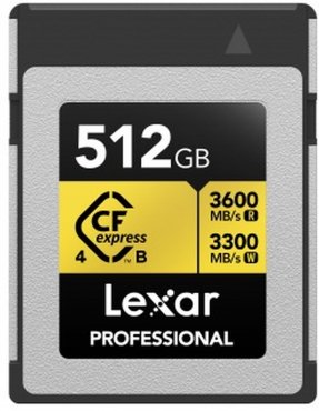 Lexar CFexpress Professional Type-B Gold 4.0 512GB