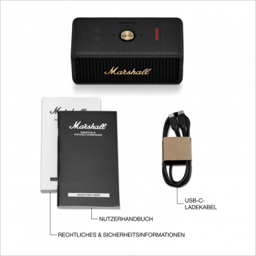 Marshall Emberton III schwarz