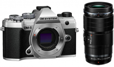 OM System OM-5 housing silver - Foto Erhardt