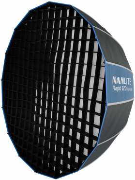 NANLITE SB-RP120 Boîte à lumière parabolique Rapid 120cm Bowens