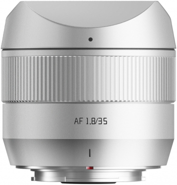 TTArtisan AF 35mm f1.8 II for Nikon Z silver