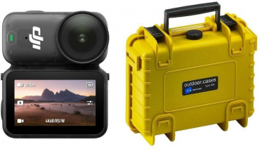 DJI OSMO NANO 128GB + B+W Case Type 500 yellow