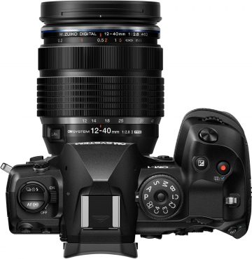 OM SYSTEM OM-1 II black + 12-40mm f2.8 + 50-200mm f2.8 + handgrip