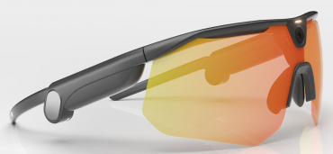 BleeqUp Ranger AI Sports Camera Glasses, Black