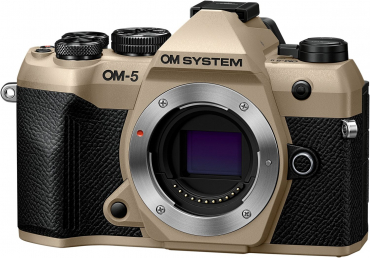 OM System OM-5 Mark II Gehäuse beige
