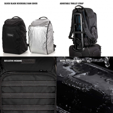 Tenba Axis v2 24L Rucksack Schwarz