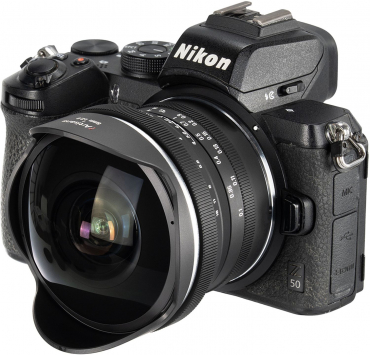 7Artisans 6mm f/2 Fisheye Nikon Z (APS-C)