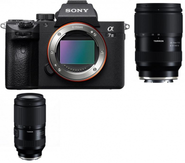Sony Alpha ILCE-7 III + Tamron 28-75mm f2,8 + 70-180mm f2,8