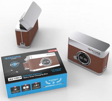 Patona Platinum Dual Ladebox USB-C für Nikon EN-EL15