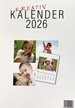 Kalender 2026 zum Selbstgestalten für 13x18 Fotos