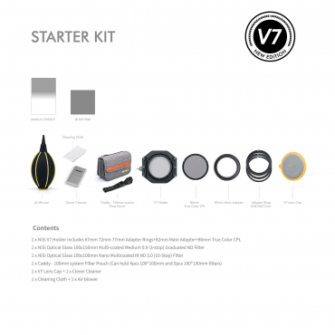 Nisi V7 Starter Kit 100mm