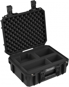 GUTEK Tortoise T-230 Mallette de protection noire