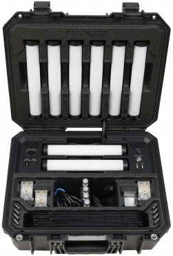 NANLITE PavoTube ll 6XR 8Kit Beleuchtungs-Set