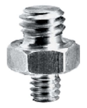 Spigot adapter 16 mm w/ 1/4 thread & 3/8 screw