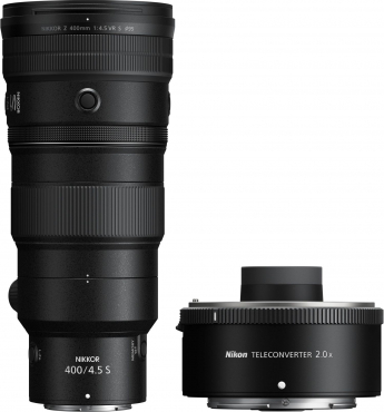 Nikon Z 400mm f4,5 VR S + Telekonverter 2x