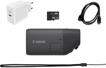 Canon PowerShot Zoom Essential Kit schwarz Kundenretoure